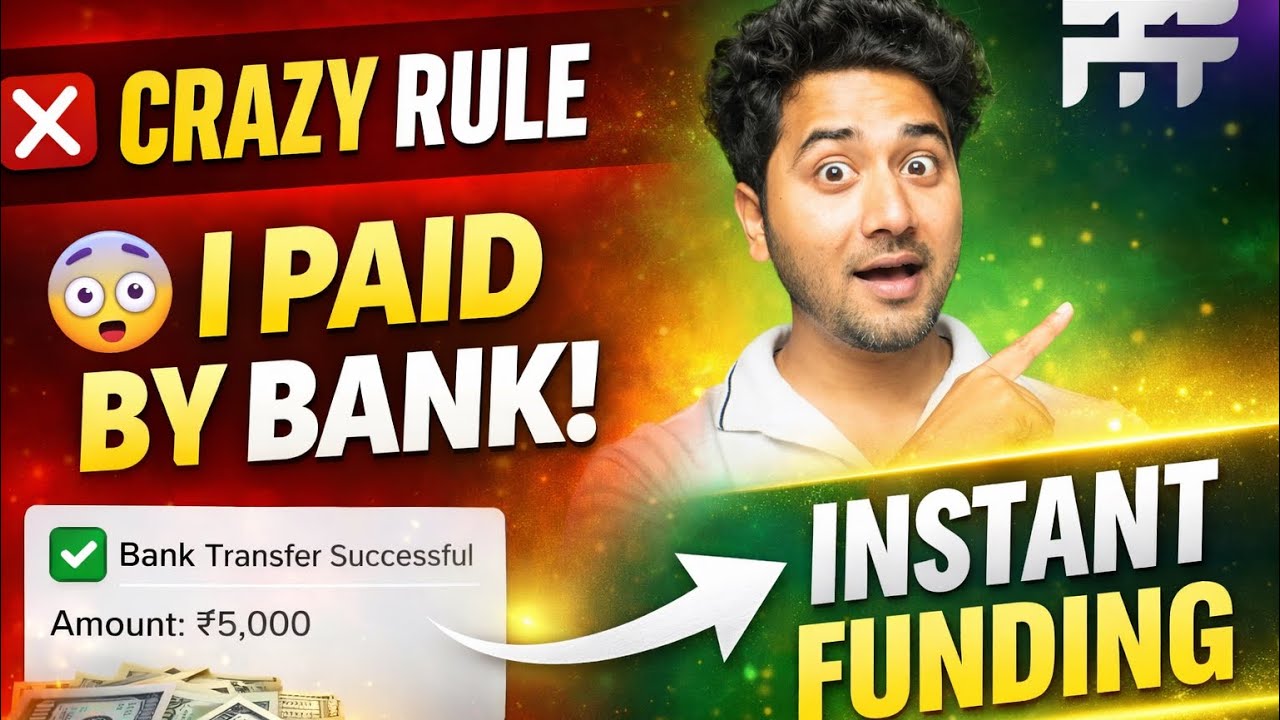 I Bought the CRAZIEST Instant Funded Account Using Bank Transfer 😳
