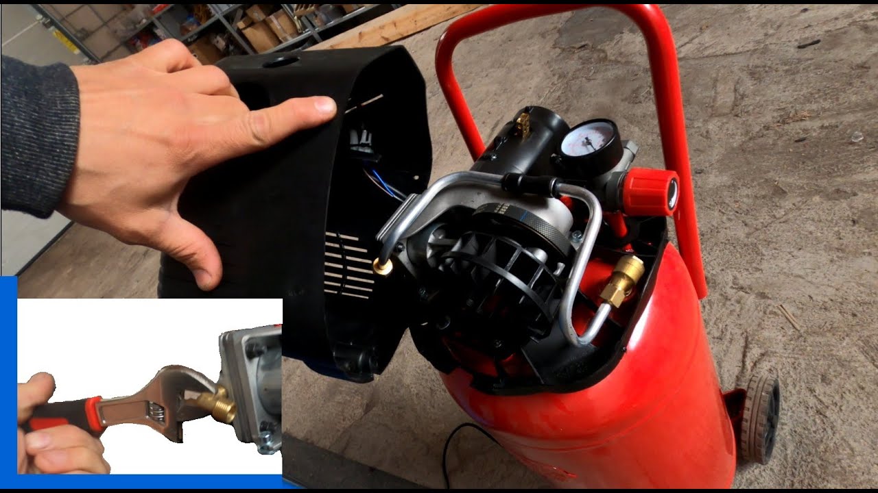 Kompressor kleine Reparatur Herkules Bauhaus
