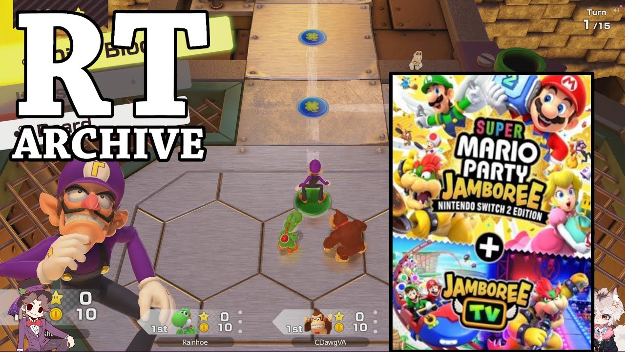 RTGame Streams: Super Mario Party Jamboree: Nintendo Switch 2 Edition [2] ft. friends