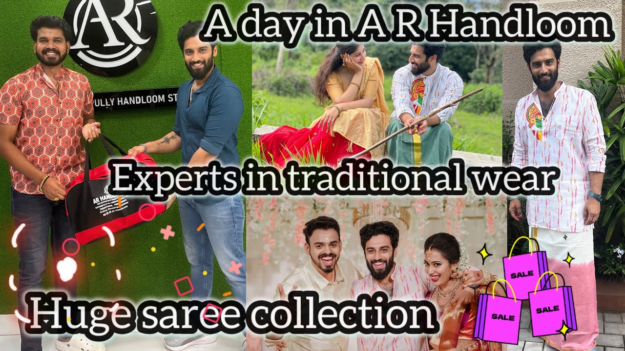 Huge collection of traditional dresses ♥️ AR handloom
