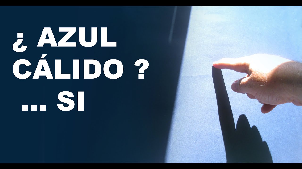 &iquest;UN AZUL C&Aacute;LIDO?