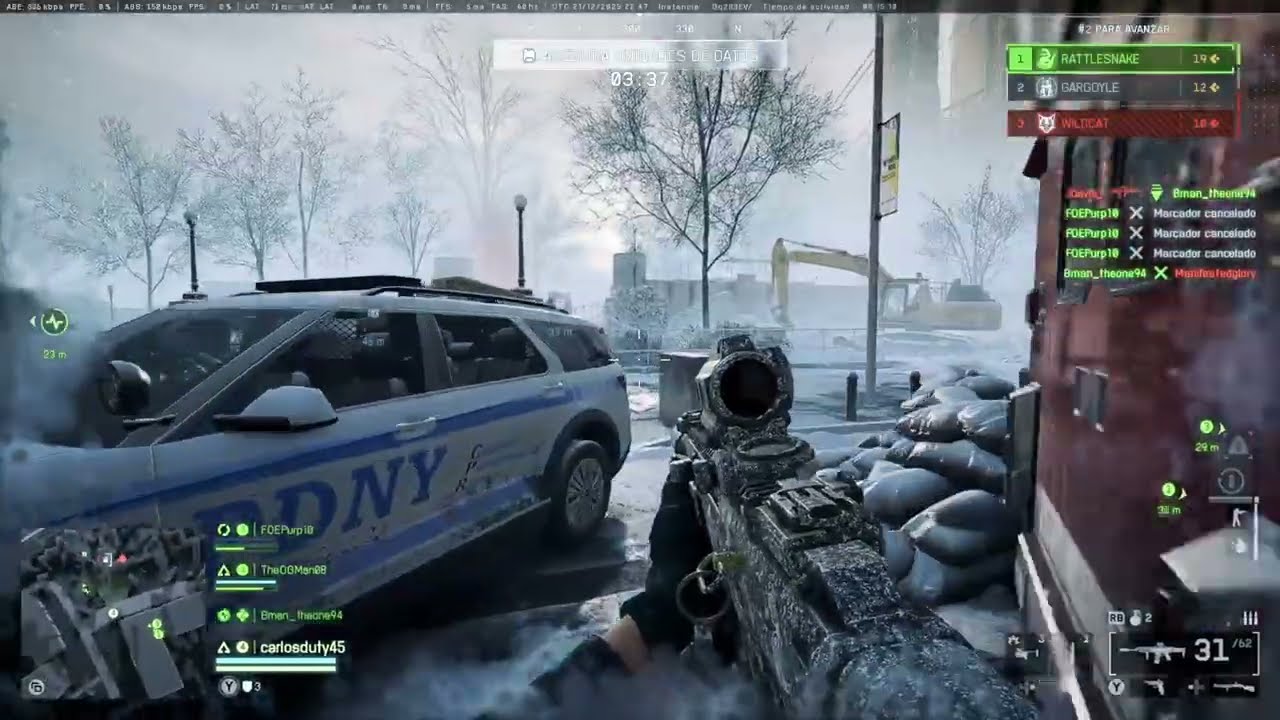 (21.12.25) Battlefield 6 RedSec // Feliz Domingo y Felices posadas!! // 🐶🤕🎮🍻🎊