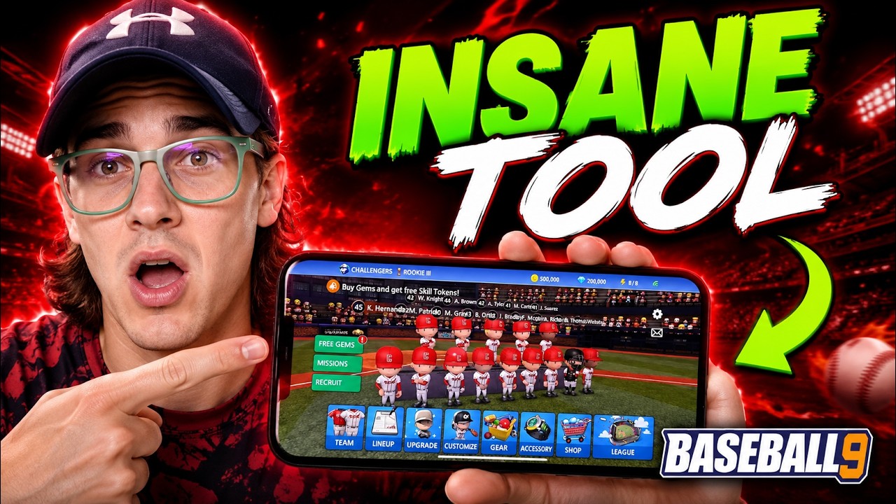 Baseball 9 Hack - How To Get Free Gems Baseball 9 on iOS & Android