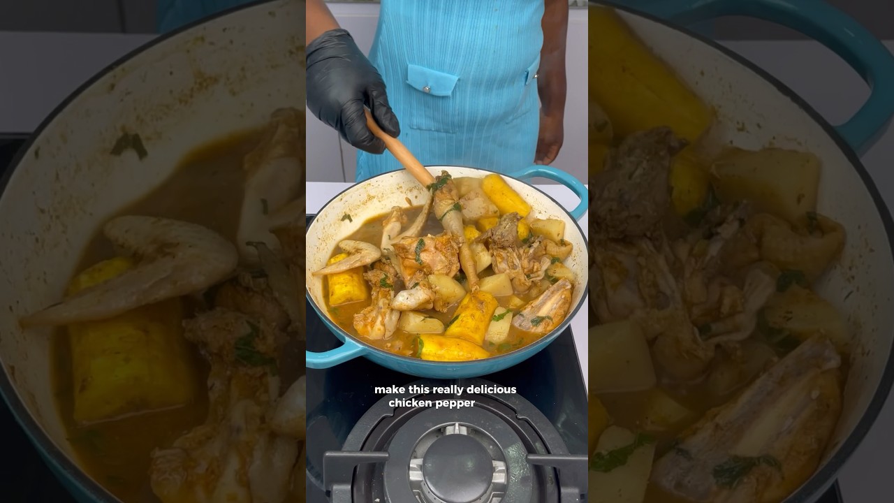 КУРИНЫЙ СУП С ПЕРЦЕМ