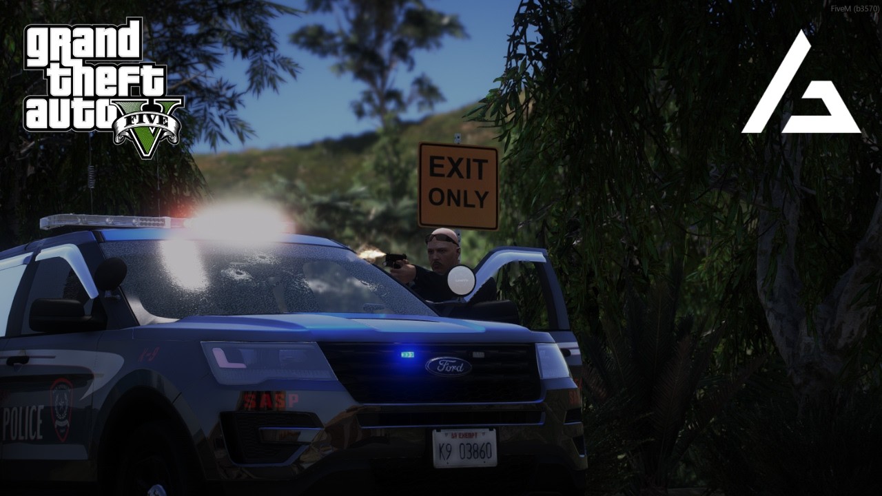 Trooper Cummings Lunch break in GTA 5 RP