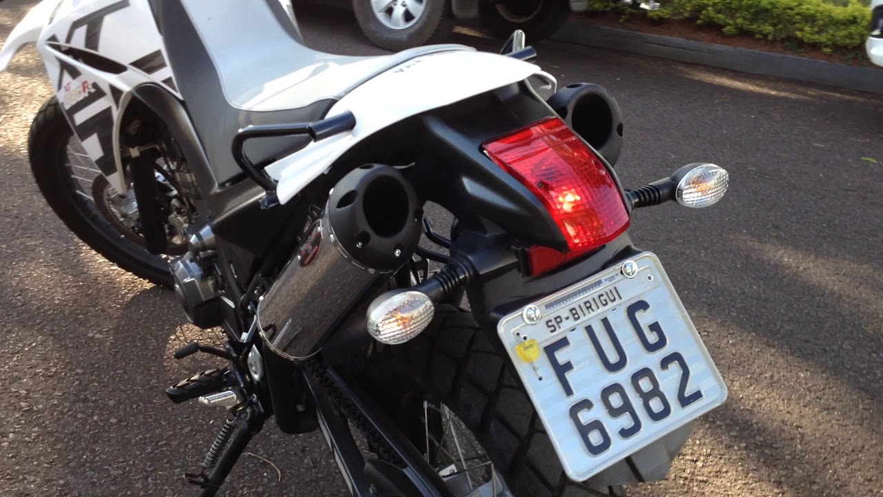 Escapamento XT 660 F1 Esportivo par