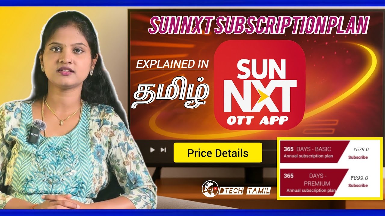 SUN NXT OTT App Subscription In Tamil | Sun Nxt OTT