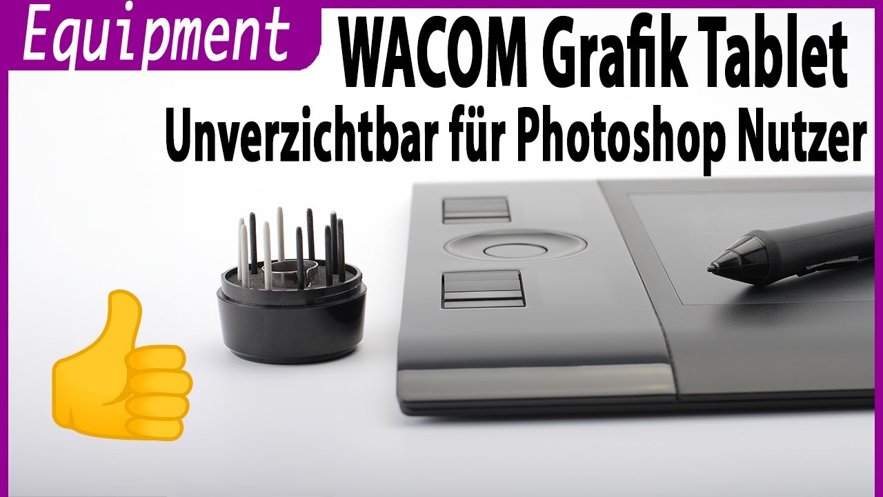 Grafik Tablet und Photoshop - Diese Kombination ist unverzichtbar