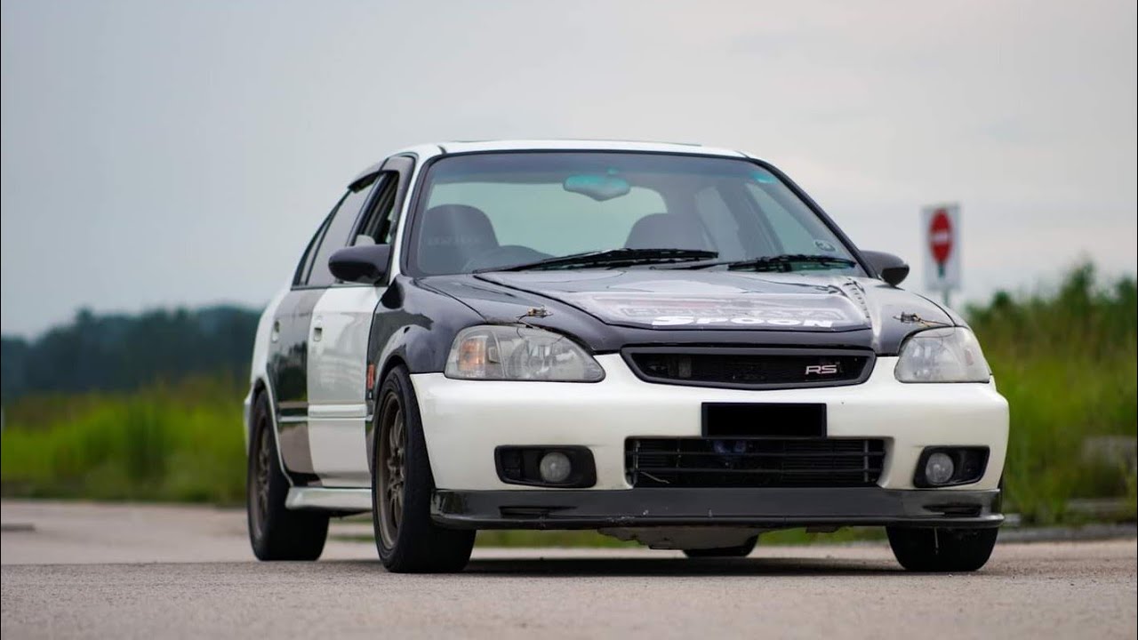 Honda Civic Panda - Transparent Bonet