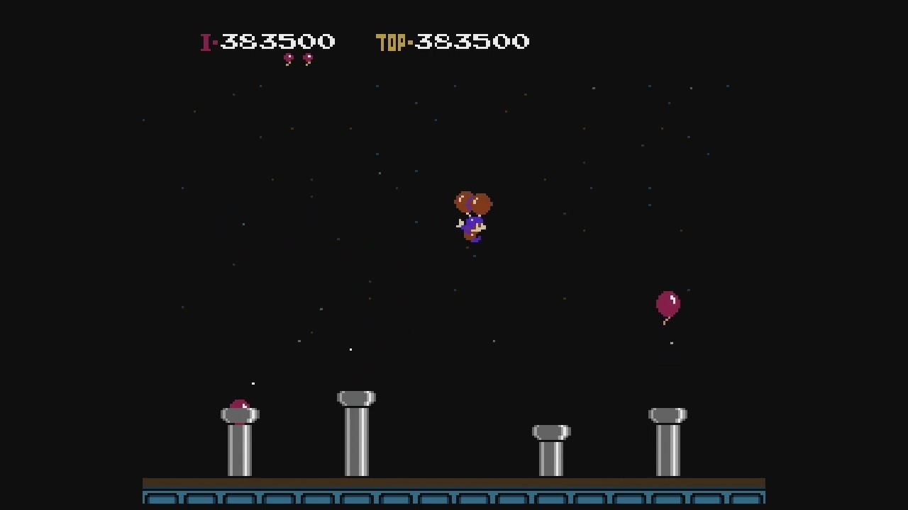 Balloon Fight WORLD RECORD HIGH SCORE 1,338,200 Points (NES Classic Edition, With Commentary)