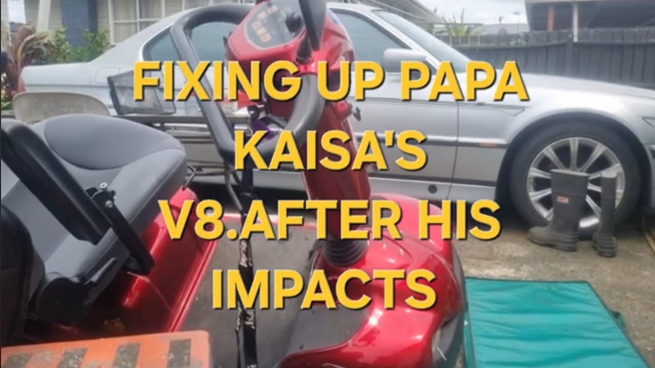  PAPA KAISAS V8  D.I.Y.. BACKYARD WORKSHOP 