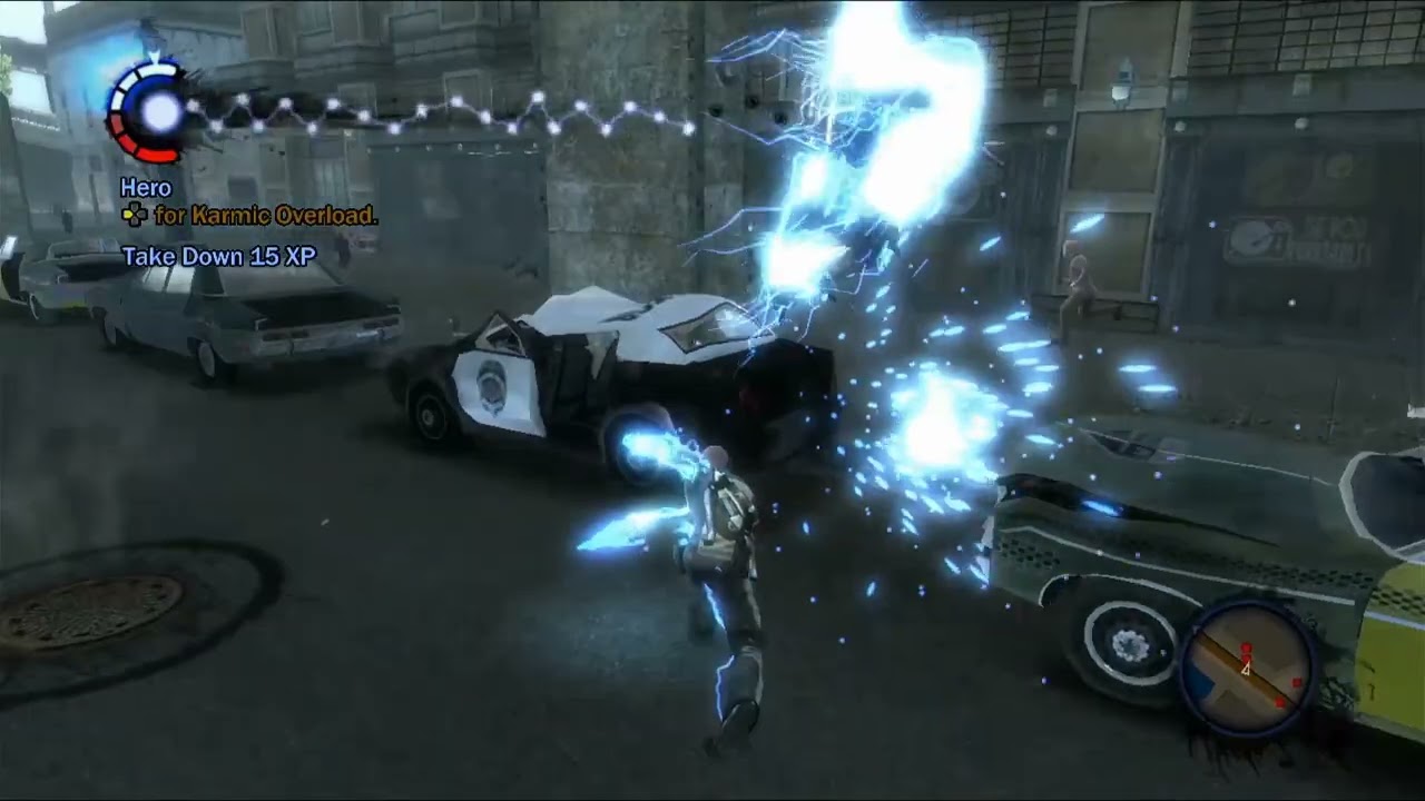 Showing off the gigawatt blades because nobody else will | Infamous