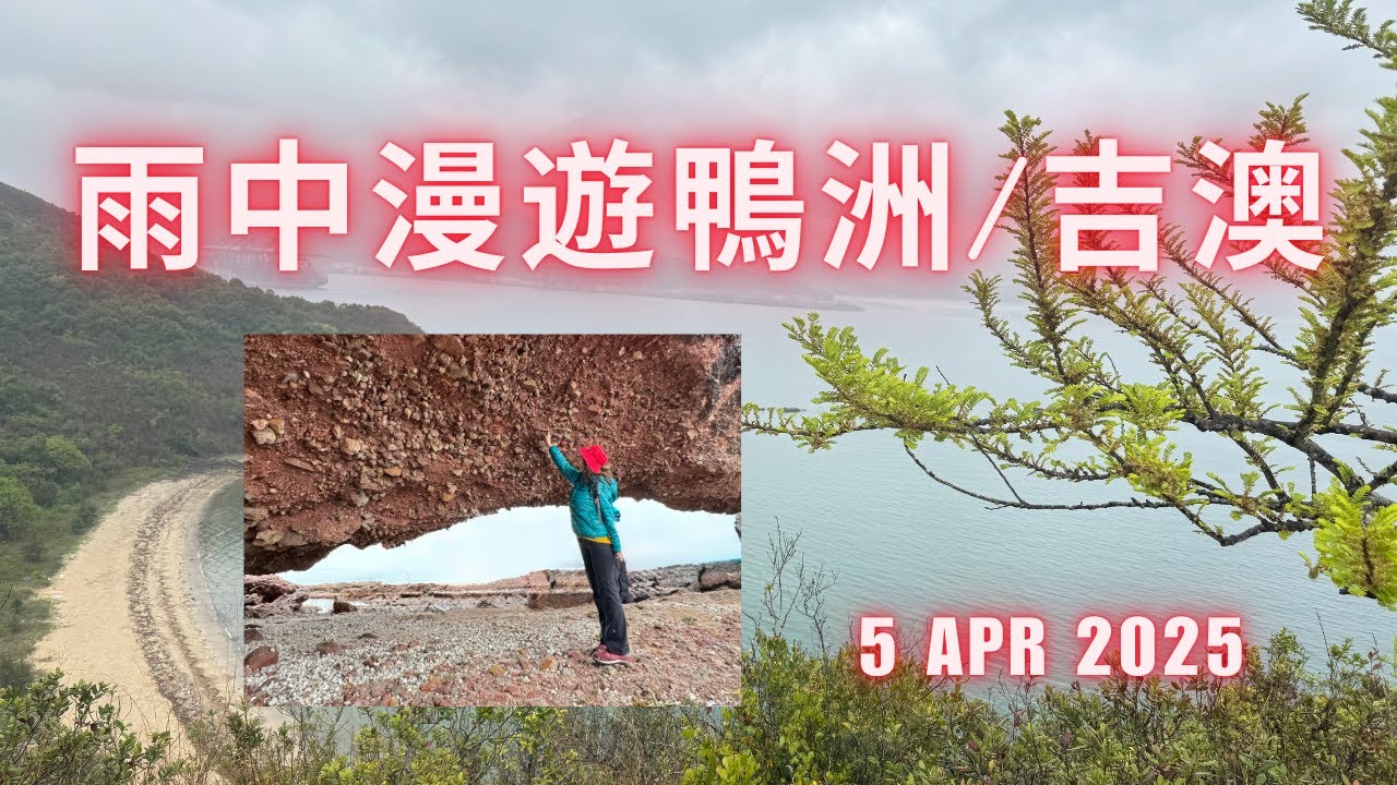 雨中暢遊鴨洲+吉澳 2025.4.5