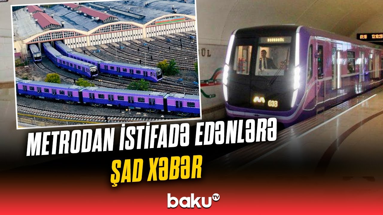 “Bakı Metropoliteni”ndə hansı yeniliklər olacaq? | Qurumdan mühüm açıqlama