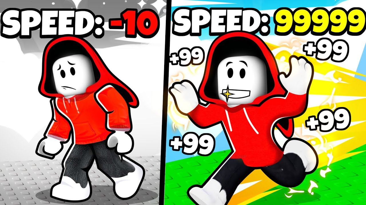 JJ and Mikey From 1 SPEED to 1,000,000 SPEED in Roblox!