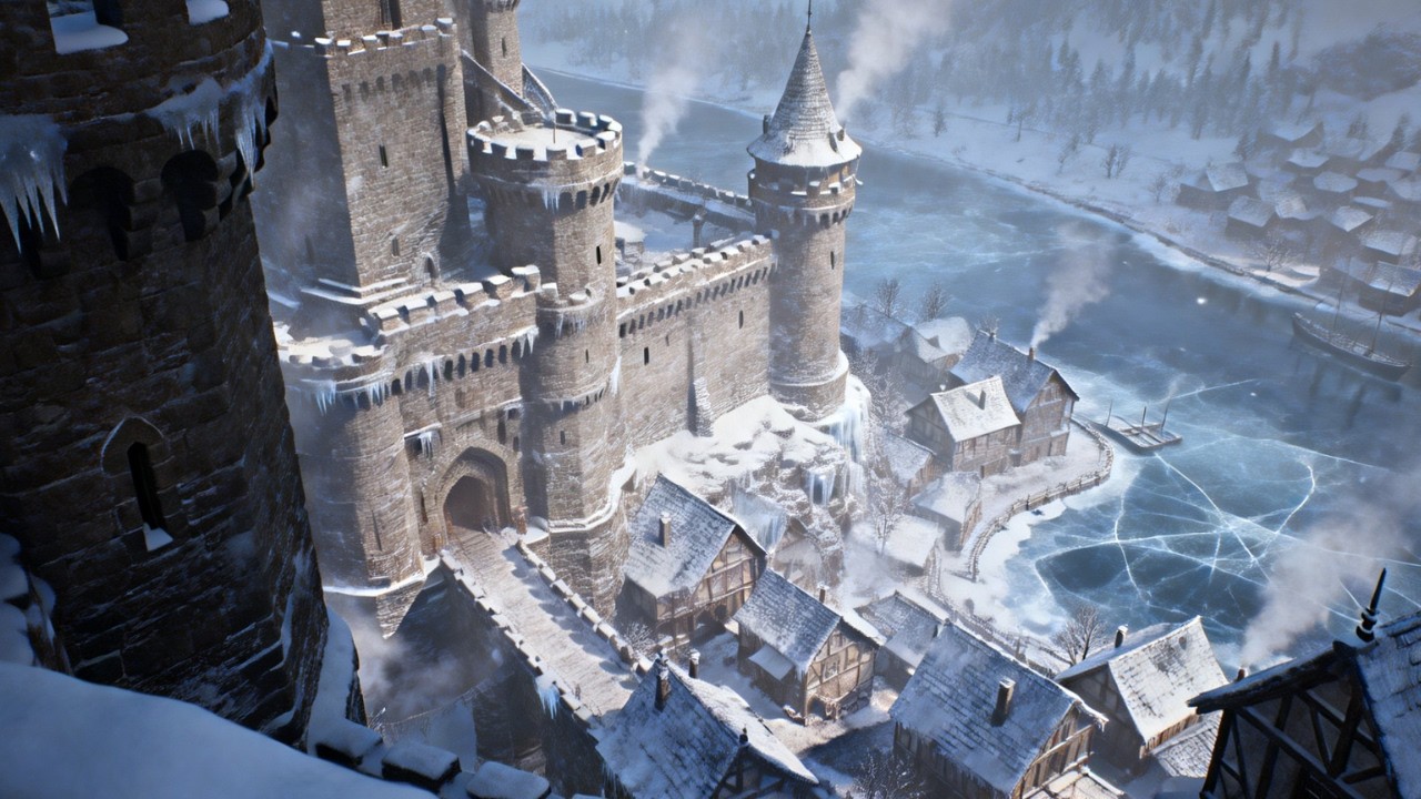 Winter at the Kingdom 🏰 Medieval Fantasy Music | Relaxing Celtic Folk Melodies