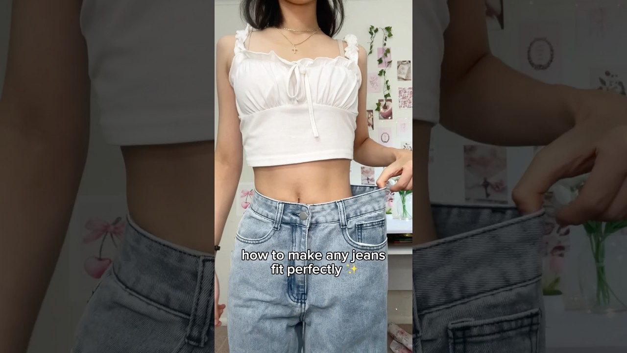 How To Make ANY Jeans Fit Perfectly