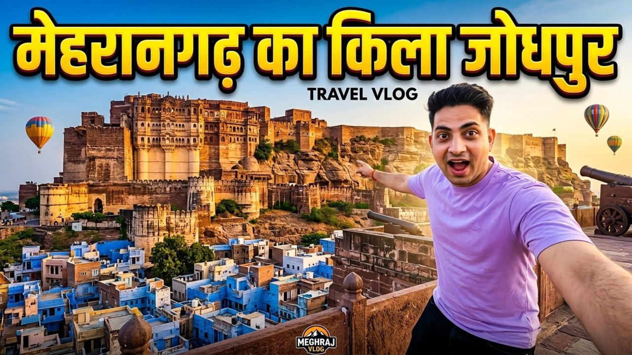Day at Mehrangarh Fort Jodhpur | Blue City Diaries 💙