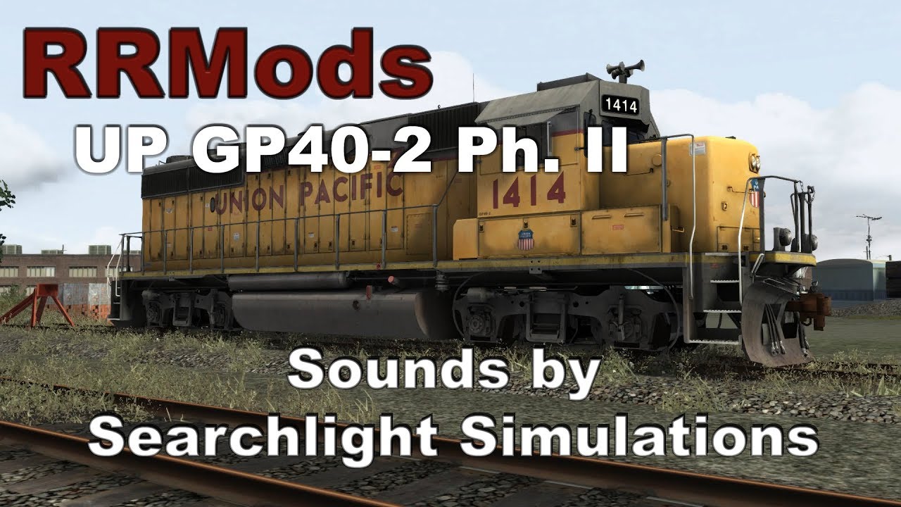 Train Simulator : RRMods UP GP40-2 Ph. II Showcase