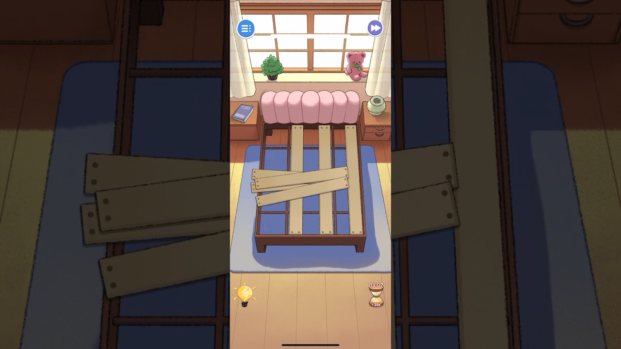 Housify Cleaning ASMR &ndash; Level 22 Walkthrough | Fixing the Bed 🛏️🧼