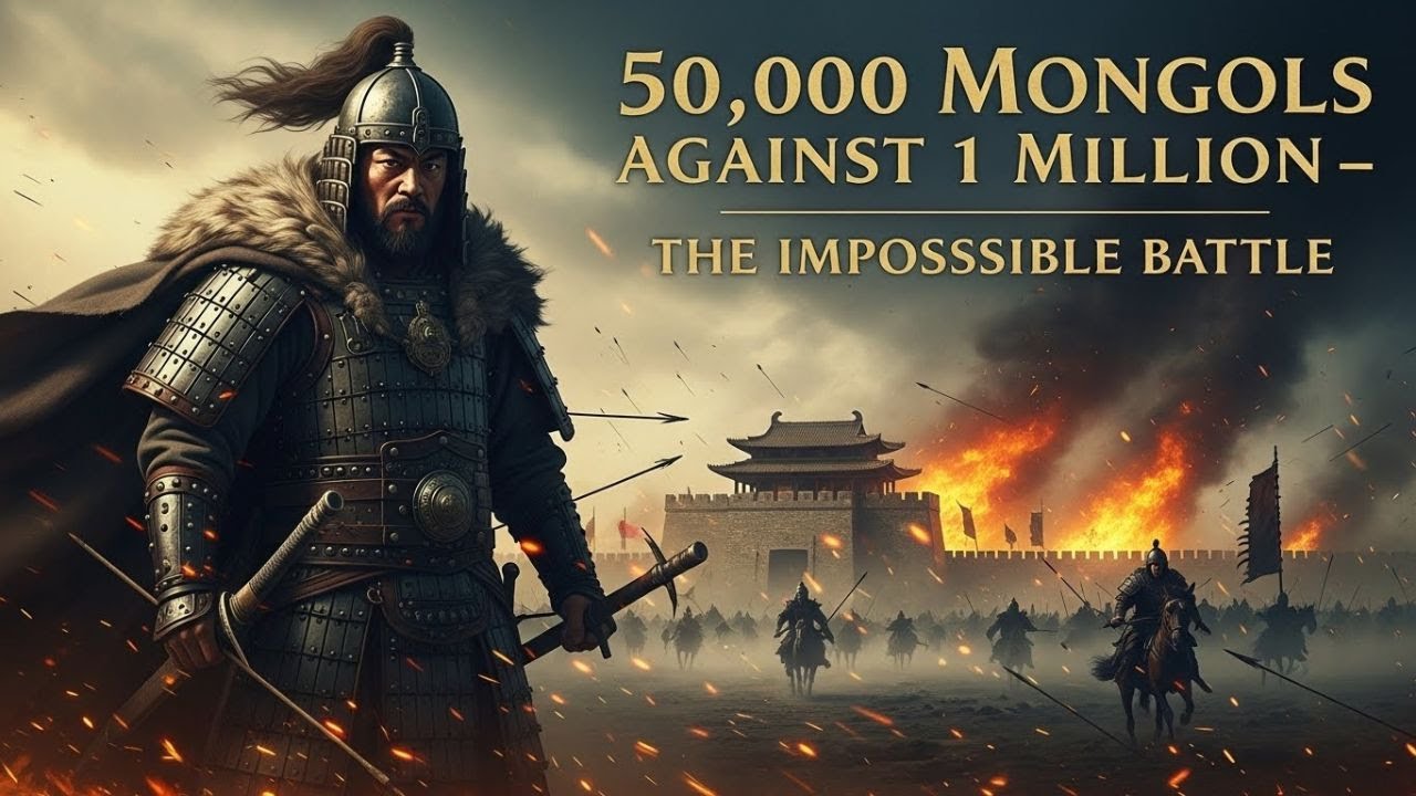 When 50,000 Mongols CRUSHED China’s Million — The Siege That Changed History | History for Sleep