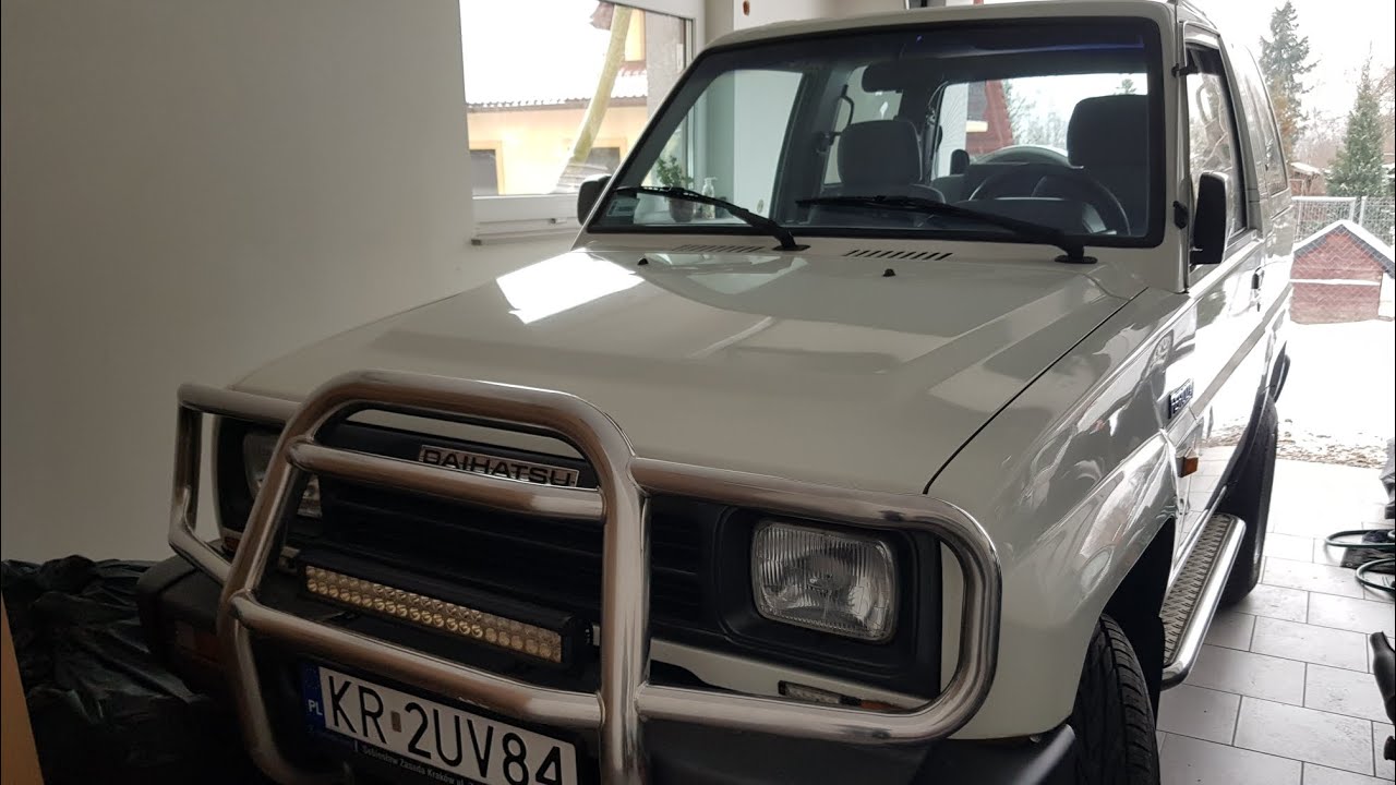 Daihatsu Feroza jak Suzuki Vitara Jimny Samurai Stan Kolekcjonerski