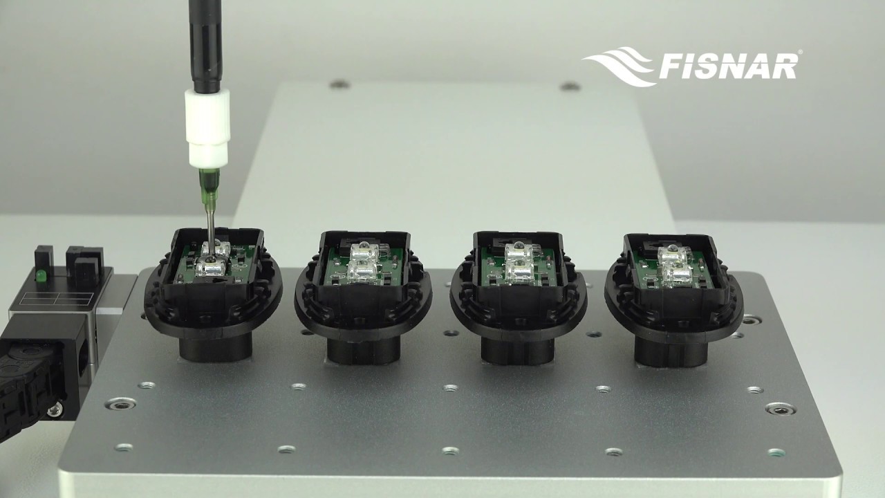 Potting with DTD50 and Epoxy Encapsulant - Fisnar