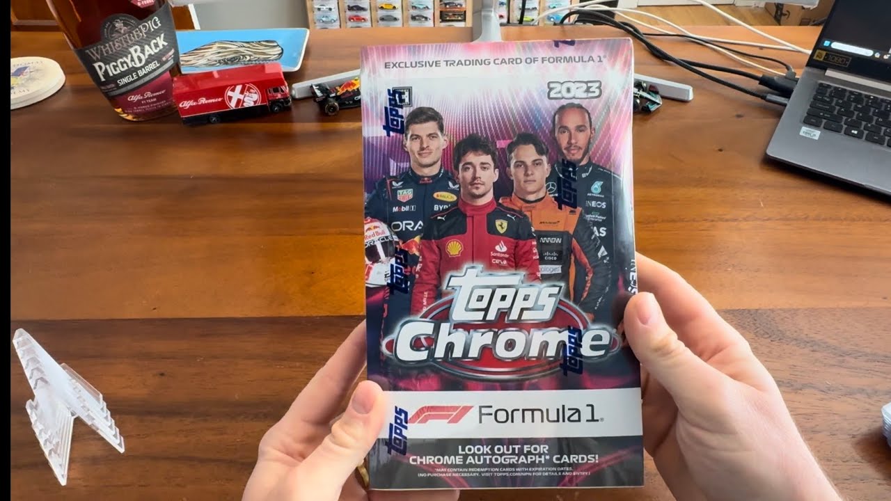2023 Topps Chrome F1 - 2nd Hobby box open
