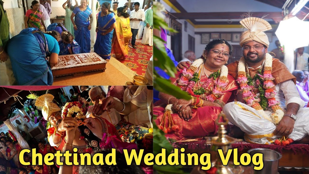 Chettinad wedding vlog at Aranmanai Siruvayal || Family wedding function || Visalakshi Palaniappan