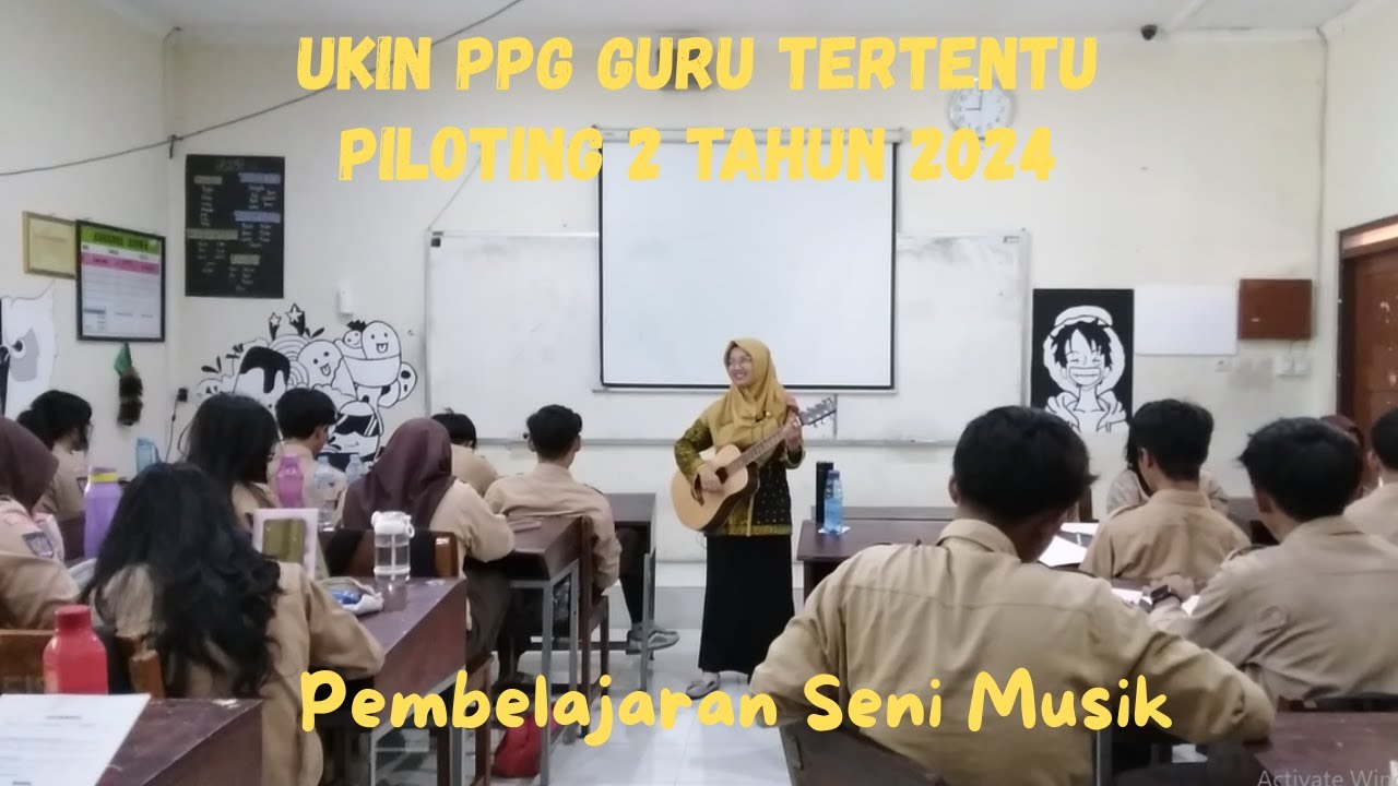 Video UKIN PPG Guru Tertentu Piloting 2 Tahun 2024 - Pembelajaran Seni Musik Fase E