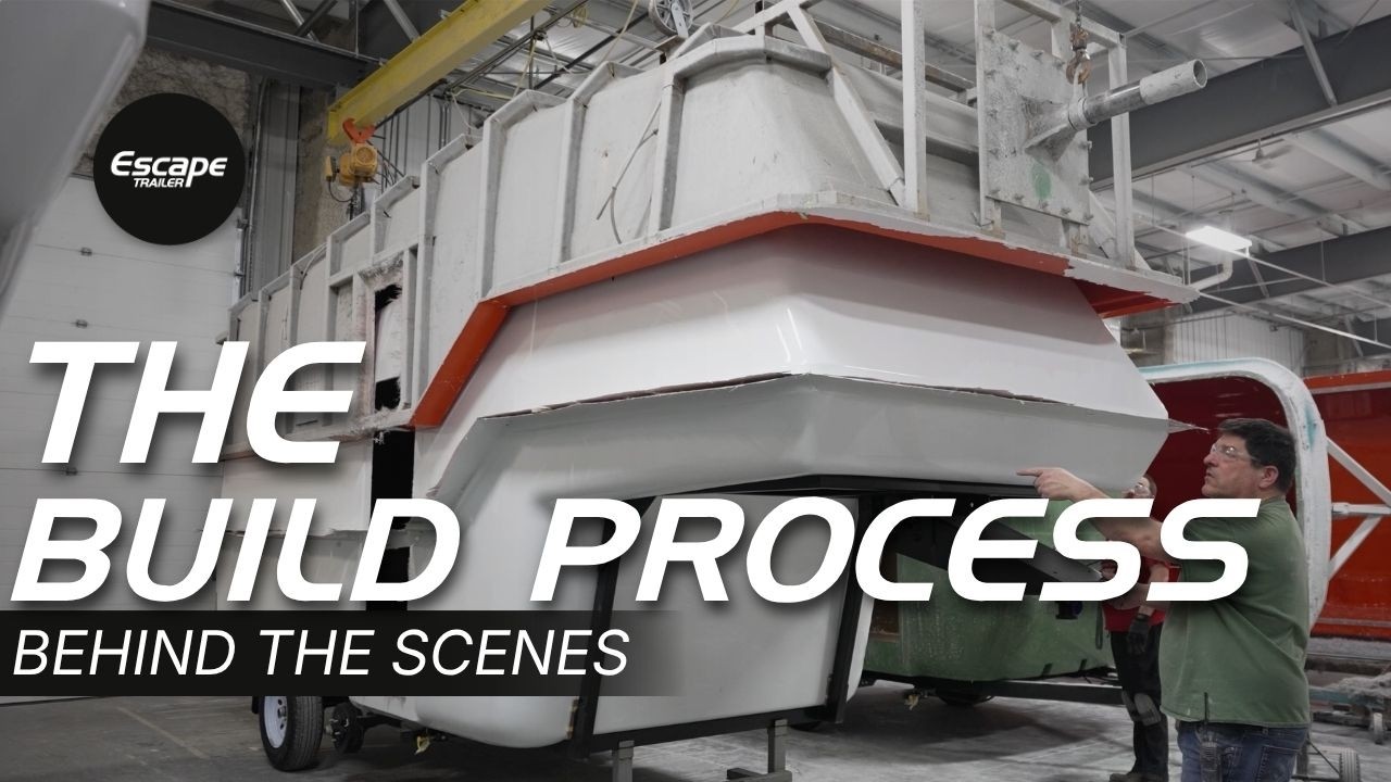 How Escape Travel Trailers Are Made | Fiberglass RV Build Process