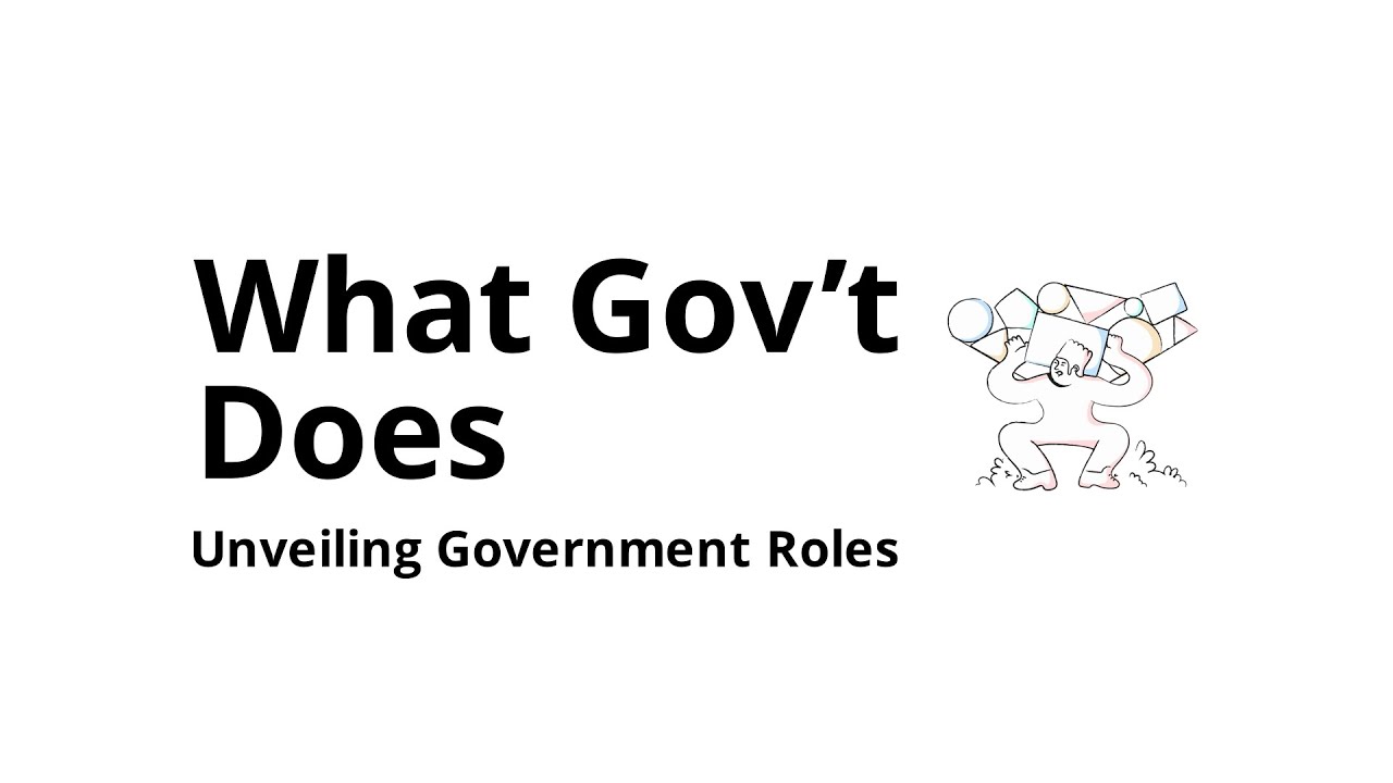 What Does the Government Actually Do?