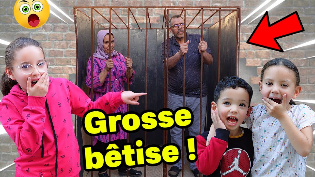 ON FAIT une GRANDE BÊTISE ! PAPI et MAMIE en PRISON