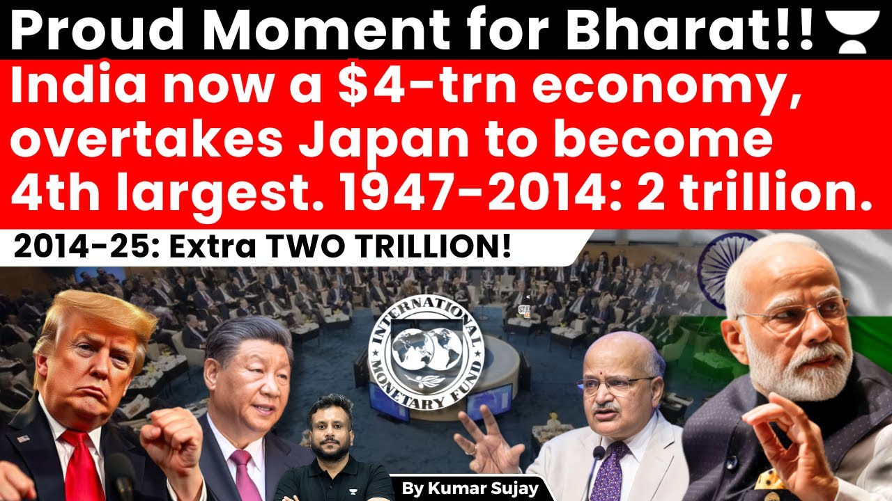 India overtakes Japan to become the world's fourth largest economy: NITI Aayog CEO