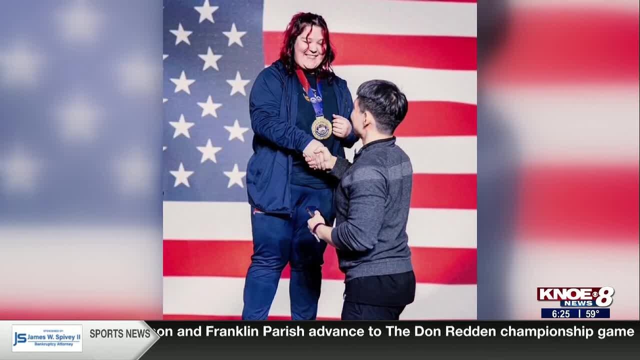 Former West Monroe powerlifter, Karson Oliver wins world championship