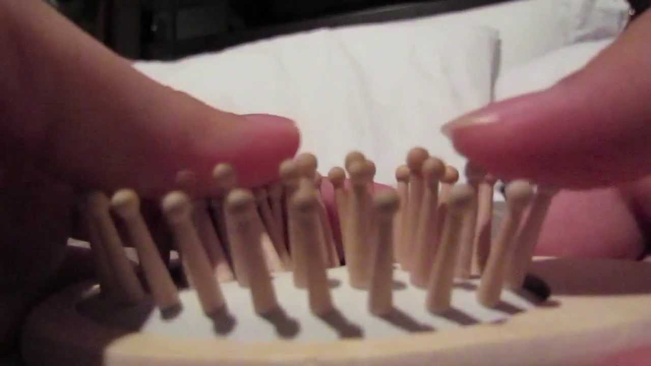 ASMR Wooden Brush Sounds