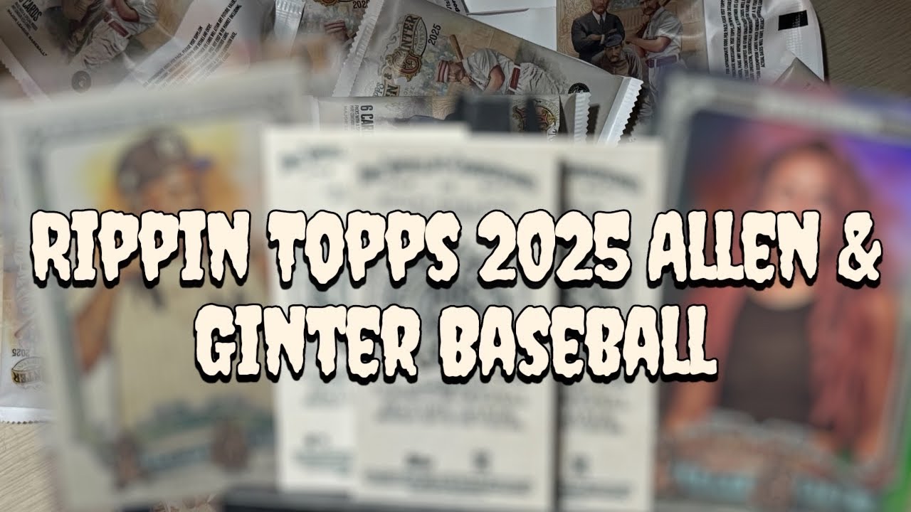Rippin Topps 2025 Allen And Ginter Blaster