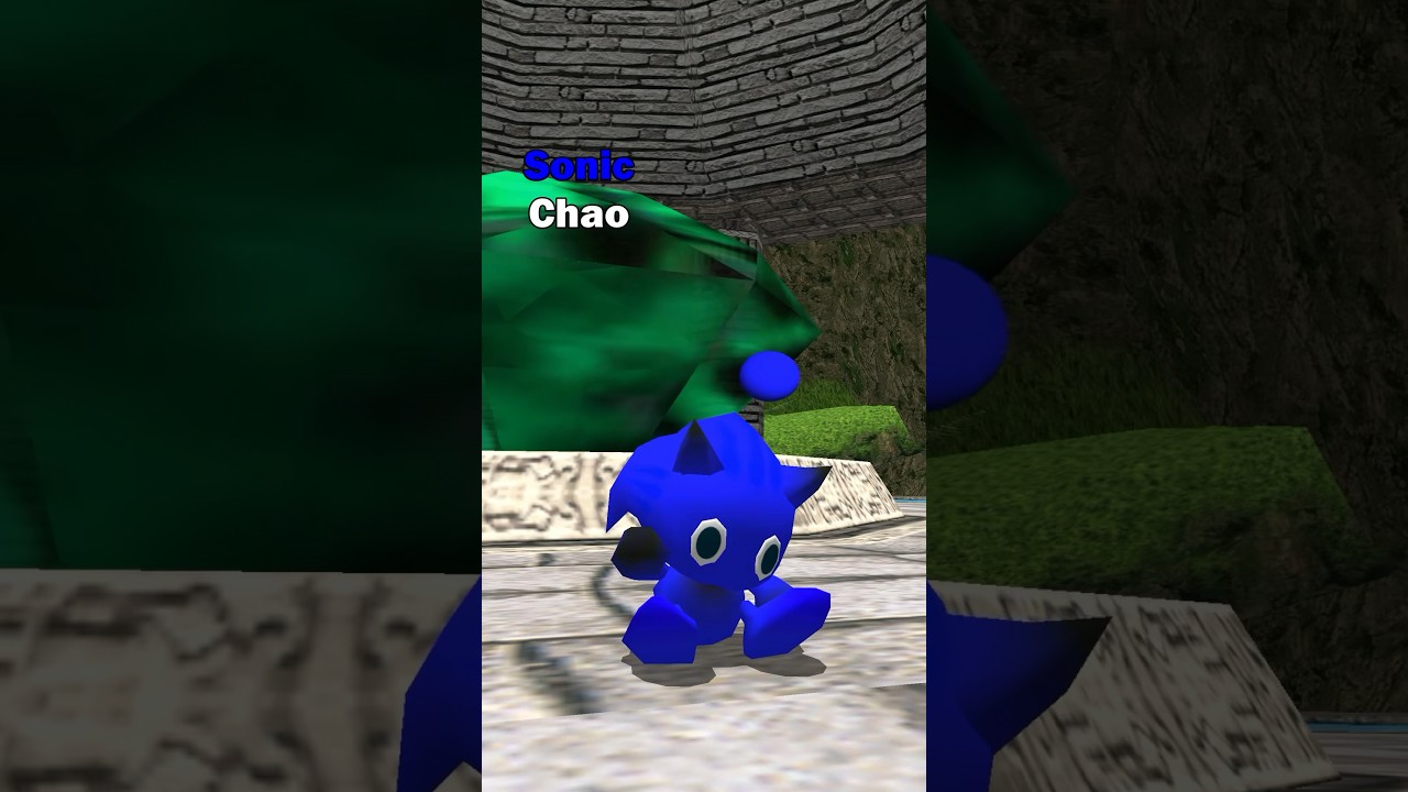 How to Get a Sonic Chao in Sonic Adventure 2 #shorts #chaogarden #sonicadventure2 #sonic