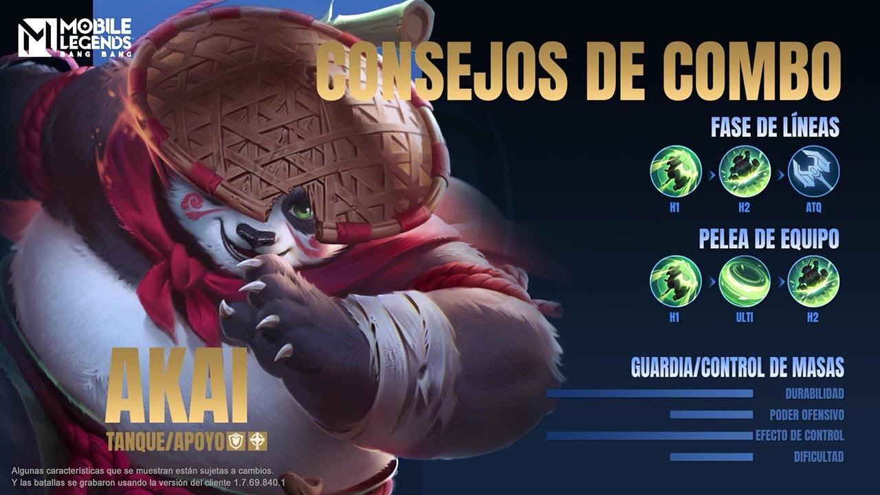 H&eacute;roe Destacado | Akai | Mobile Legends: Bang Bang