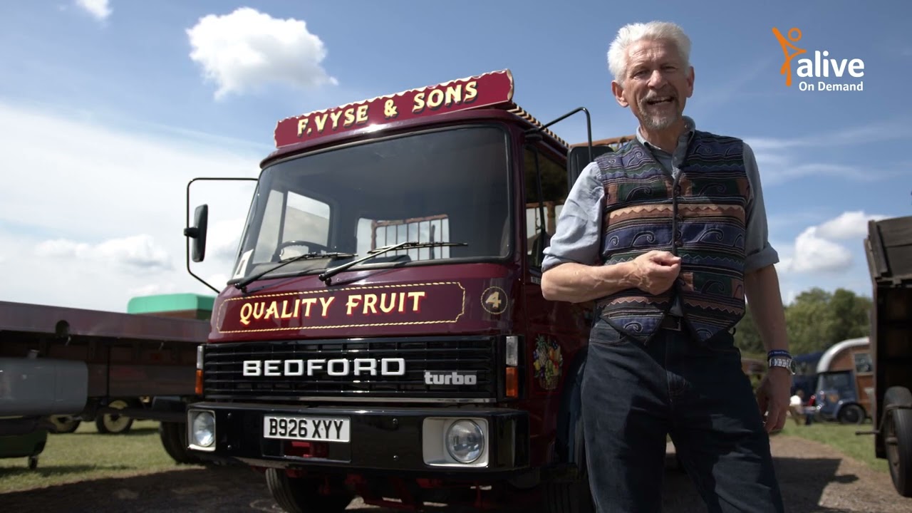A guided tour   Vintage machinery at The Bath and West with Ken