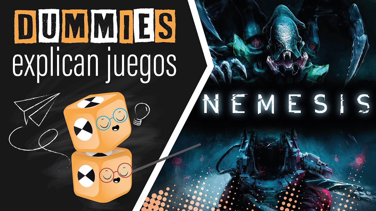NEMESIS juego de mesa 👽👽 TUTORIAL 👽👽 | Como se juega en Español |