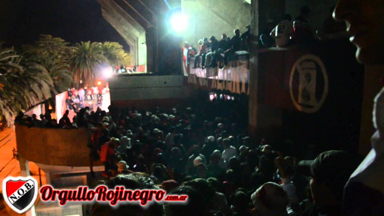 Previa de la hinchada. Newells 4 - 0 Boca. Final 2013 F 15 - OrgulloRojinegro.com.ar