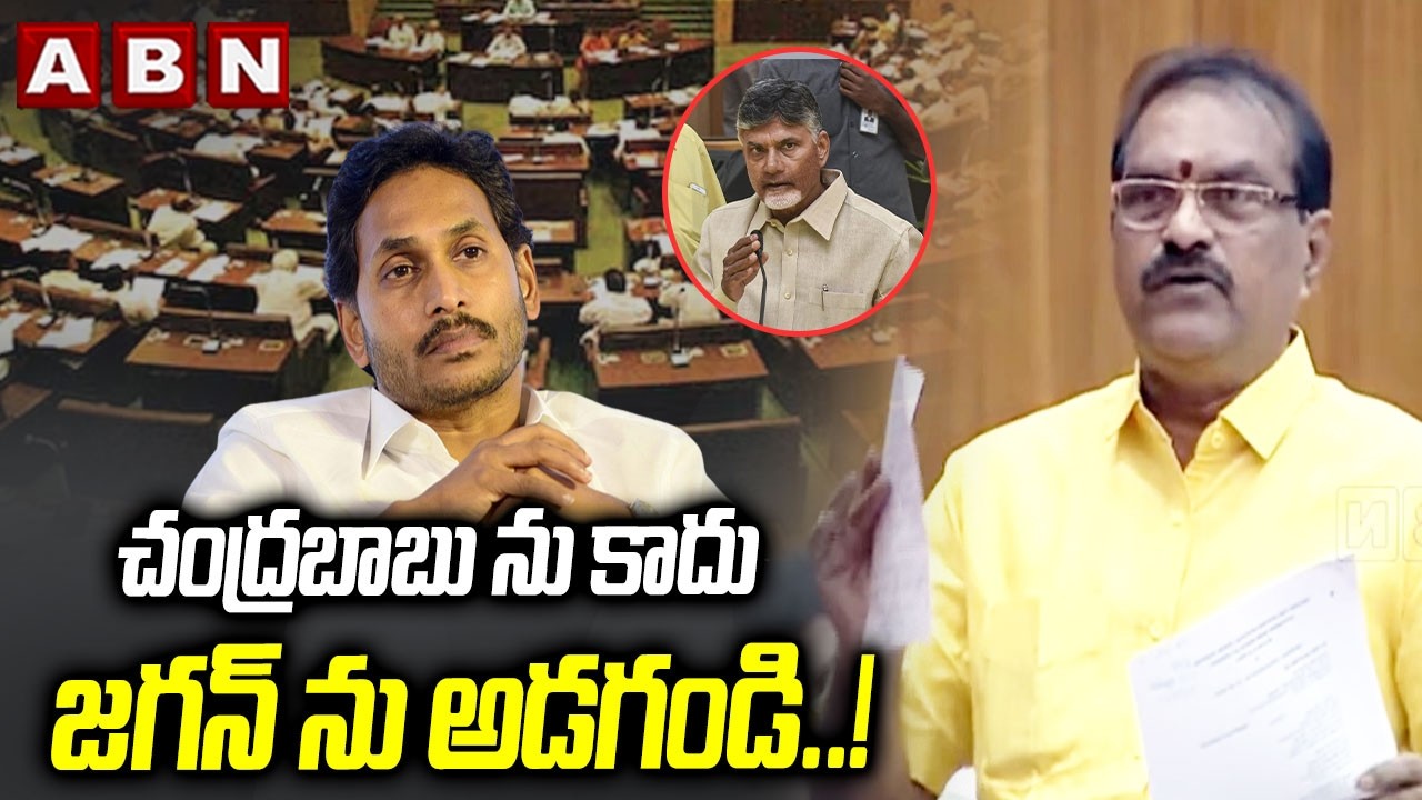 చంద్రబాబు ను కాదు జగన్ ను అడగండి ..! | Minister Nimmala Ramanaidu Counter To YCP MLC's | ABN
