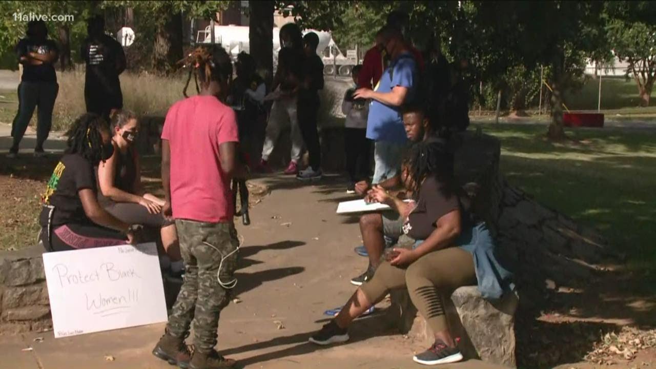 Group gathers in Atlanta after grand jury announcement in Breonna Taylor Case
