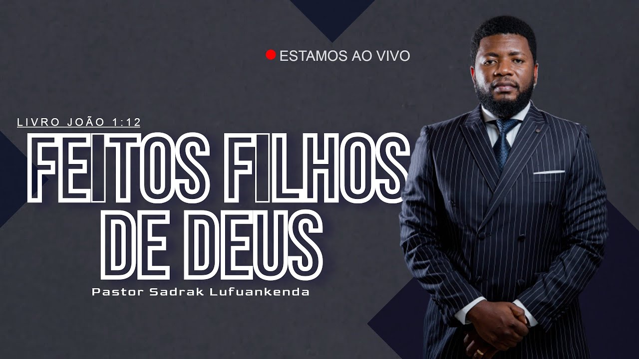 1º CULTO DOMINICAL CONGREGAÇÃO JESUS É | COM PASTOR SADRAK LUFUANKENDA