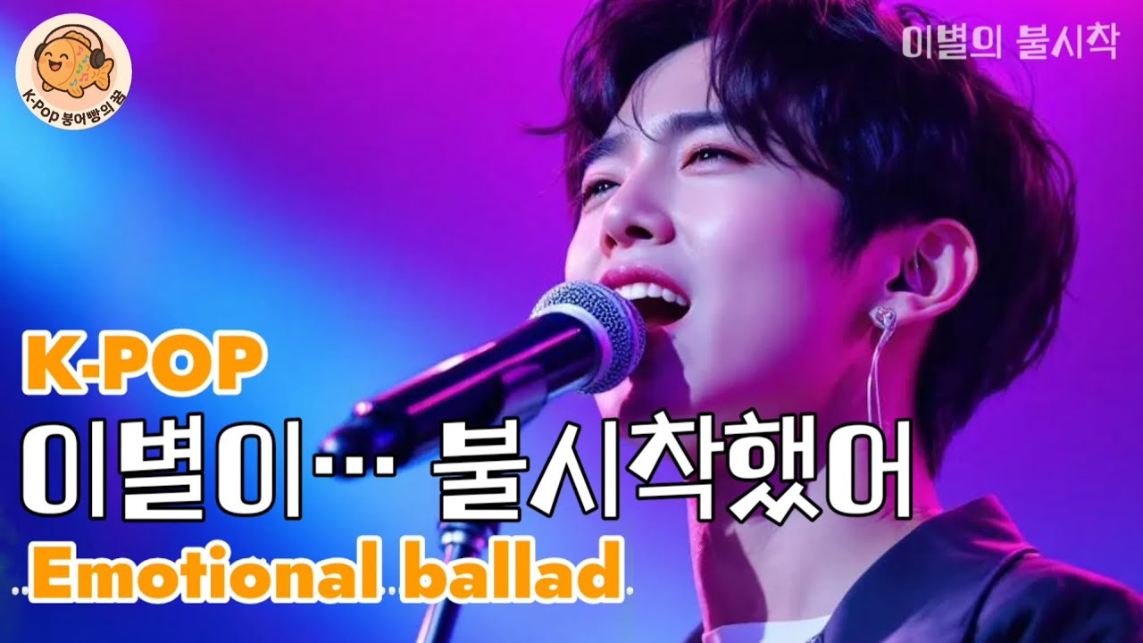 이별의 불시착 | 예고 없이 찾아온 사랑의 끝, 슬픈 감성 발라드 | Korean Emotional Ballad, Sad Love Song #kpop #KoreanBallad