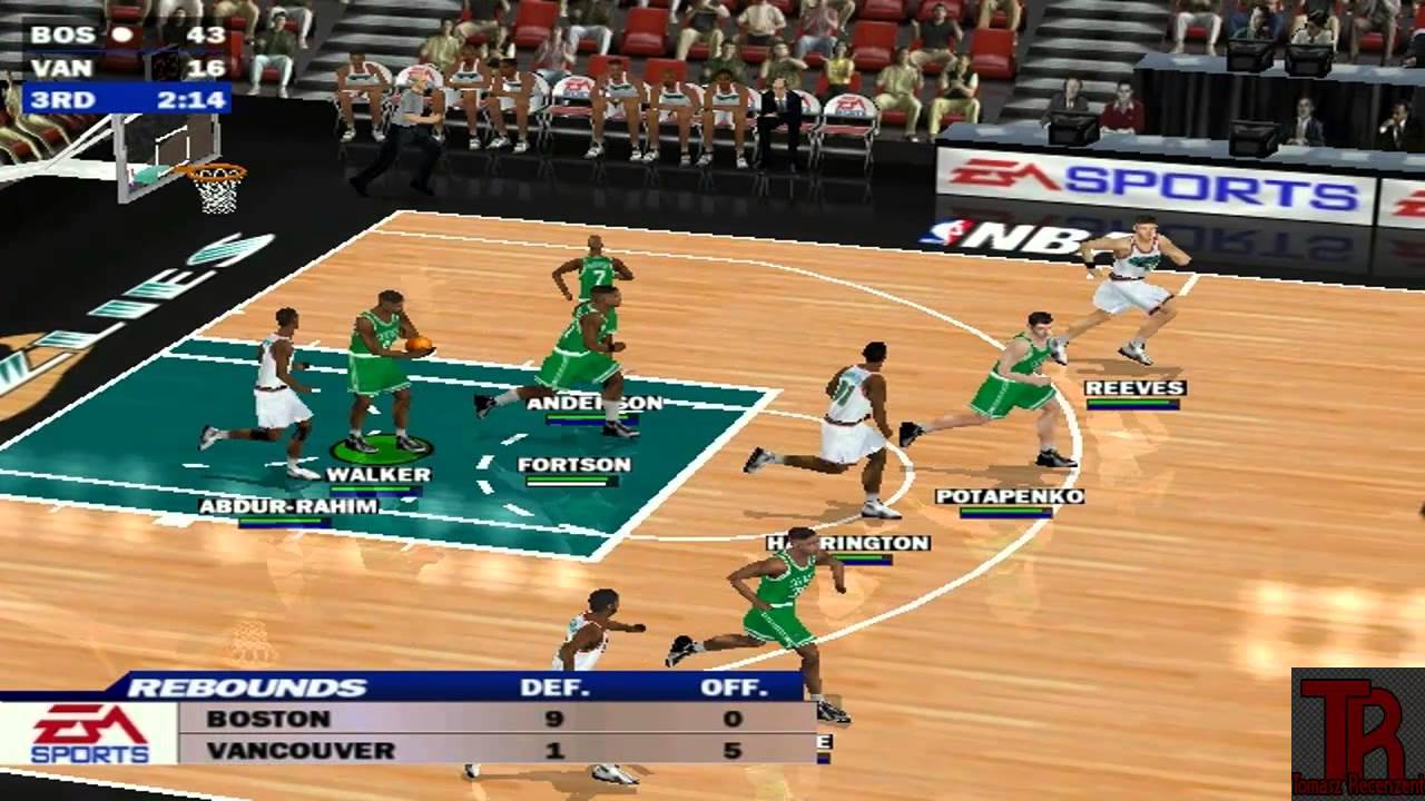 NBA Live 2000 gameplay