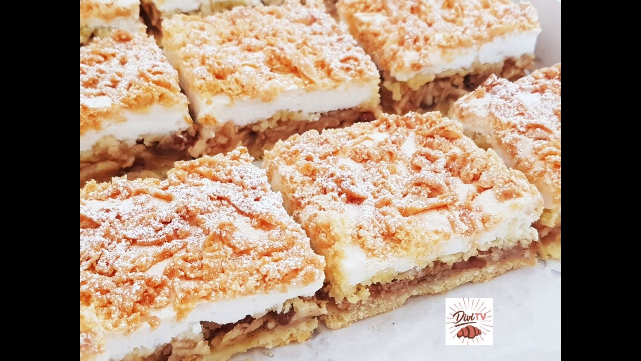 Apfel - Baiser Kuchen / traumhaft lecker / Apple Meringue Cake