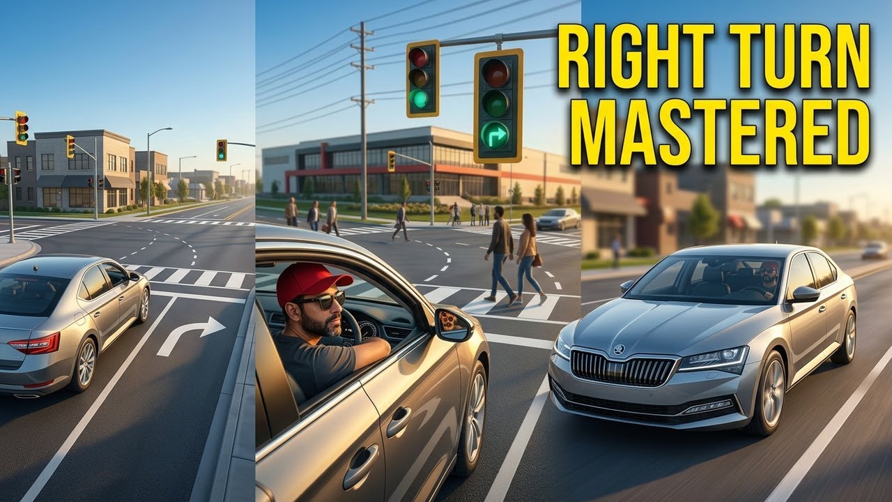 A proper Guide for Right Turns at Intersection 