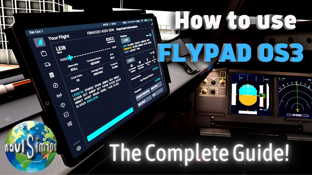Как использовать FlyByWire FlyPad OS3 | Полное руководство!